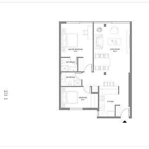 Appartement met een Slaapkamer